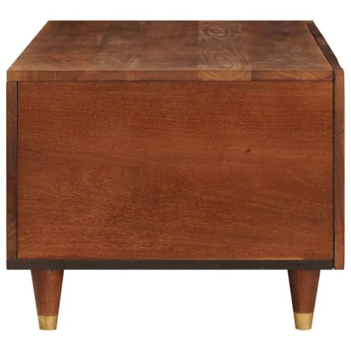 Table basse bois manguier massif : la solution gain de place pour votre salon - 6