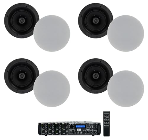 Rockville �o���h�� �z�[���}�g���b�N�X 4�]�[�� 8�`�����l�� �}���`���[��/�\�[�X���V�[�o�[/�A���v�Z�b�g Elite C68 6.5�C���` 8�I�[���V�[�����O�X�s�[�J�[ 4�y�A�t�� ���߉\�ȃV���N�c�C�[�^�[(5�A�C�e��)