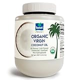 'Parachute Naturalz Organic Virgin Coconut Oil | Cooking Oil, Hair Oil, Body Oil & Oil Pulling | Cold Pressed | Unbleached | Unrefined | Non-Hydrogenated | MCT Oil | USDA Certified | 32 Fl. Oz | Plastic Jar'