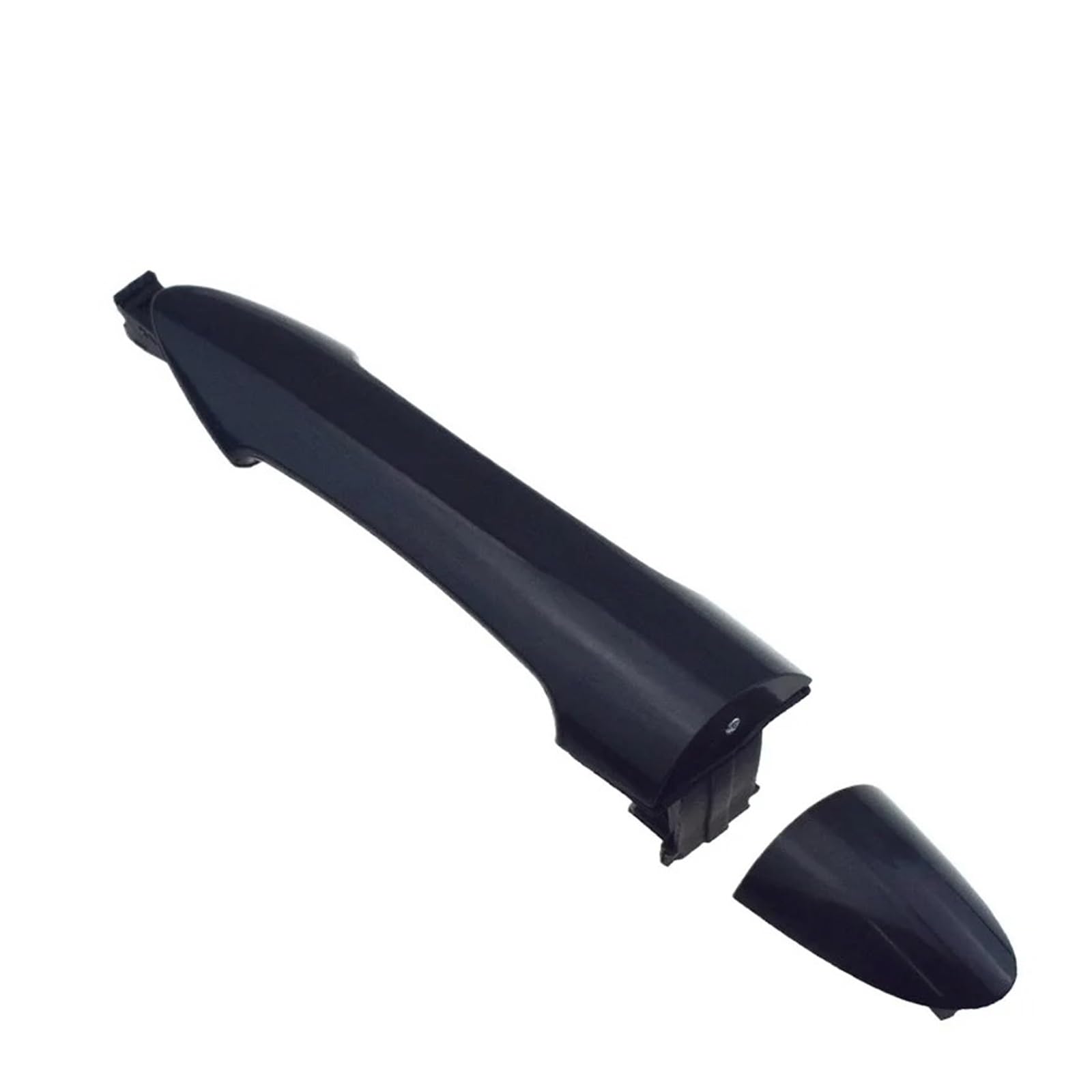 Sauanmnktp Rear Left Exterior Door Handle For Car For Kia Picanto Morning 2011 2012 2013 2014 2015 2016 Front Right Black Outer Outside Exterior Door Handle(Rear Left)