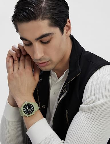Image of Kenneth Cole Reaction ANA-DIGI Black Dial Men's Watch - KRWGP0069103