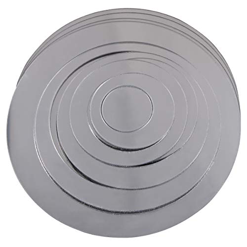 Kissbuty Mirror Wall Stickers, 24 Pcs Circle Mirror Wall Decals Crystal Acrylic Removable Mirror Wall Stickers Wall Decoration Murals For Home Living Room Bedroom Decor #TOP3