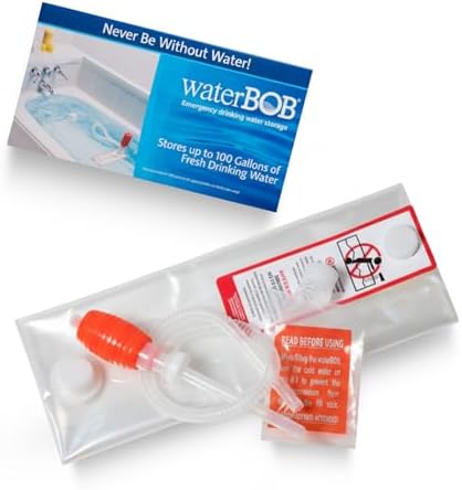 waterBOB Bathtub Emergency Water Storage Bladder Up To 100 Gallon...
