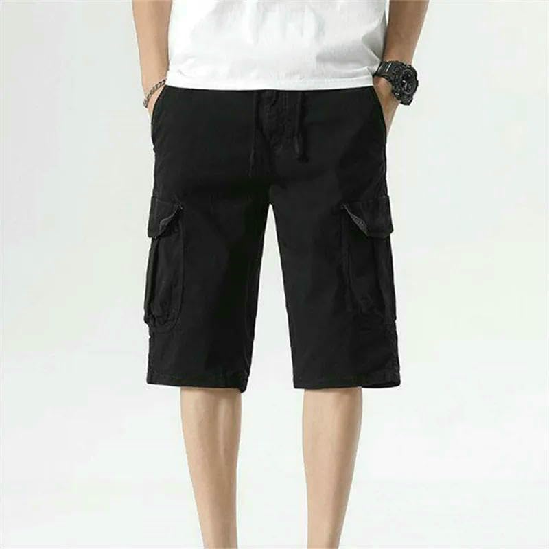 Short cargo d'été pour homme USTZFTBCL idéal balade décontractée - 2