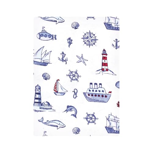 Image of Hudson Baby Unisex Baby Flannel Burp Cloth 12pk, Lighthouse, One Size