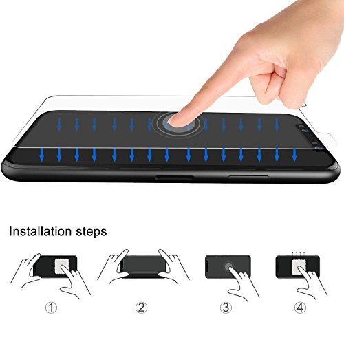Tantek WCH2128 Screen Protector For Iphone 11 Pro,Iphone Xs And Iphone X,5.8-Inch,Tempered Glass Film,Ultra Clear thumb #6