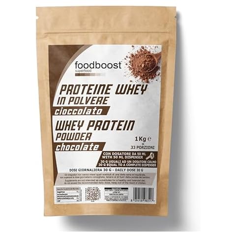 foodboost Protéines Whey Chocolat 1 KG Cover