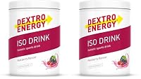 DEXTRO ENERGY ISO DRINK RED BERRY (440g) - Isotonisches Getränkepulver mit Natrium, Magnesium, Kalium, Chlorid, schnelle Kohlenhydratversorgung, Booster mit Elektrolyten, Glutenfrei, Laktosefrei – Ansicht 1
