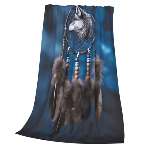 Couverture en microfibre flanelle 203x152 cm pour canapé