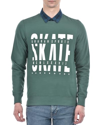 Image of Numero Uno Men's Varsity Red Statement Sweatshirt