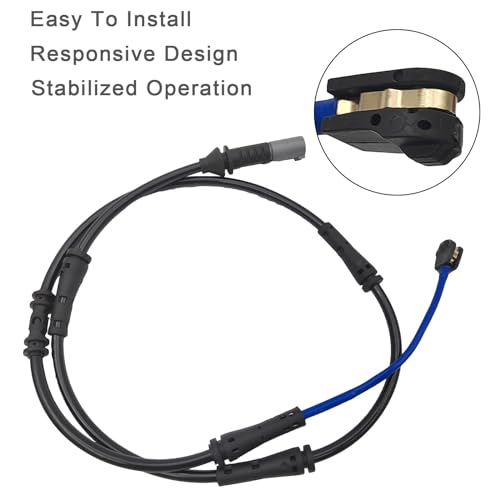 FTTYUHU Front and Rear Brake Pad Wear Sensor 34356791958, 34356791962 for BMW 528I BMW 535D 535I 550I 2011-2015 by FTTYUHU - Image 6