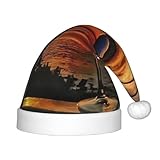Photo Gallery odddot cappello di babbo natale in peluche con stampa a calice di vino, cappello di babbo natale, cappello di natale per bambini e anni Photo Gallery odddot cappello di babbo natale in peluche con stampa a calice di vino, cappello di babbo natale, cappello di natale per bambini e anni