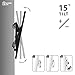 Tilt TV Wall Mount Bracket for 32-55 Inch Samsung Sony Vizio LG Sharp LED LCD OLED QLED Plasma Flat Curved Screen TVs, VESA 400x400mm 154lbs Capacity, Fits 16