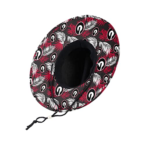 Image of FOCO Georgia Bulldogs NCAA Team Color Straw Hat