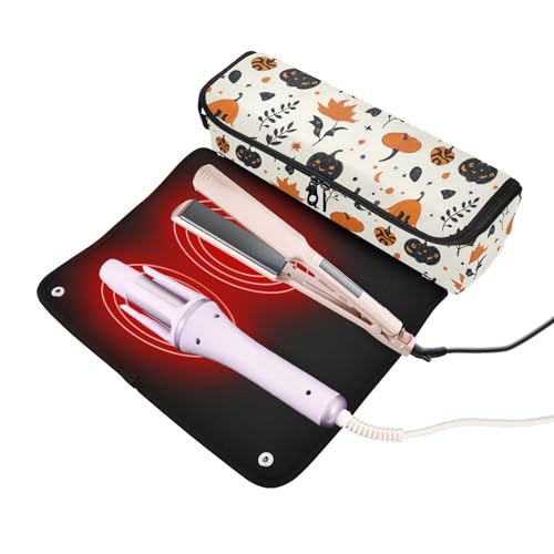 Bolsa de viaje organizadora para herramientas de cabello resistente al calor y portátil miniatura 2
