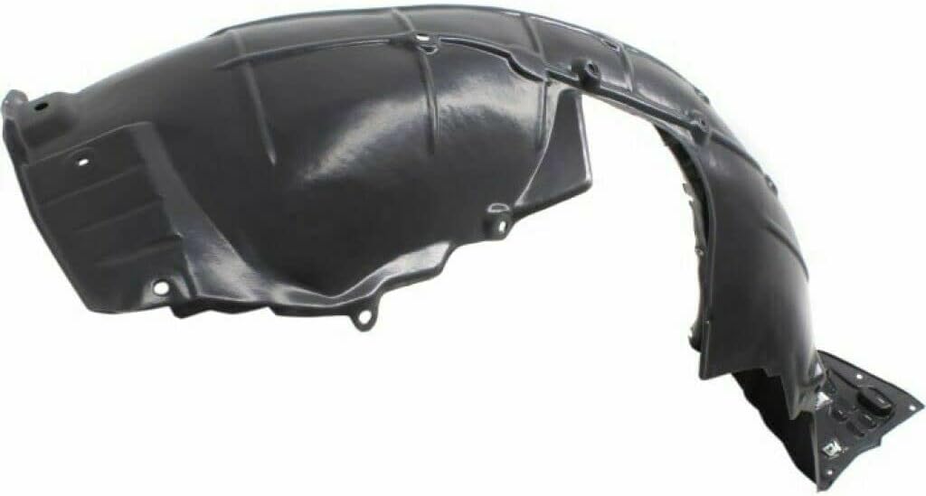Front Fender Liner Splash Shield Set Plastic With Extension Sheet For 2013-2018 Toyota Avalon Direct Replacement