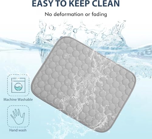 Tapis rafraîchissant d'été MICROCOSMOS nomade absorbant pour lit et sol - 6