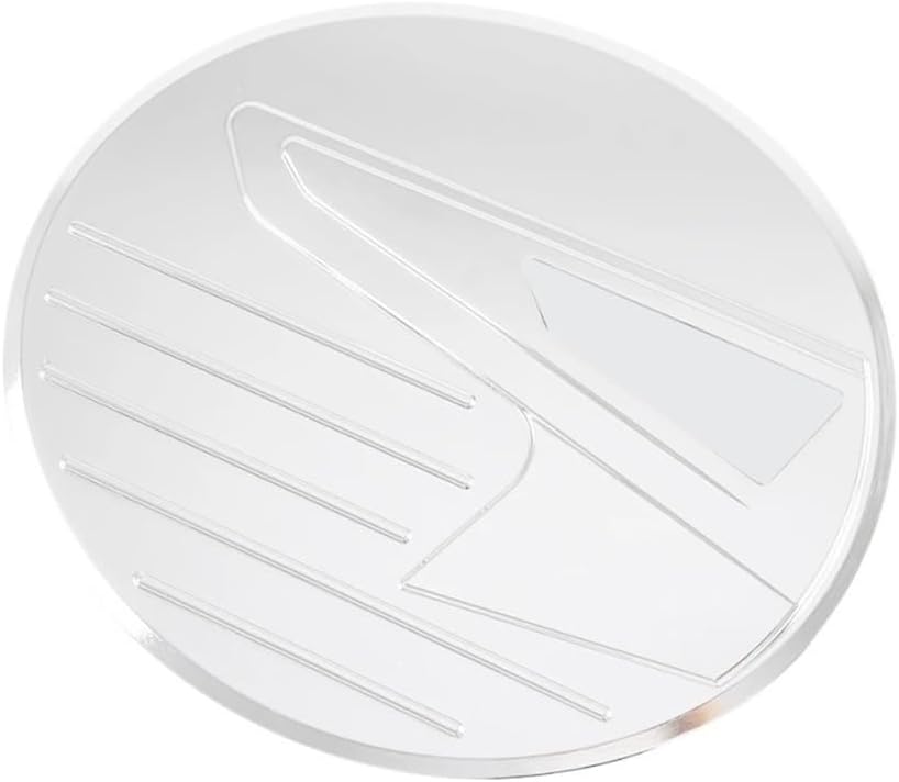 Compatible for Mazda CX-30 2020-2024 chrome plated fuel tank cap and carbon fiber fuel filler cap decoration. Automotive styling accessories. Durable and stylish. Car upgrade. Popular automotive parts