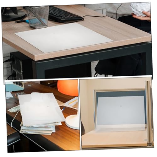 20 Folders Transparent File Bags avec bouton pour éviter la perte de documents importants