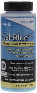 4182-53 Nu-Calgon Cal-Blue Plus, Gas Leak Detector, 6oz