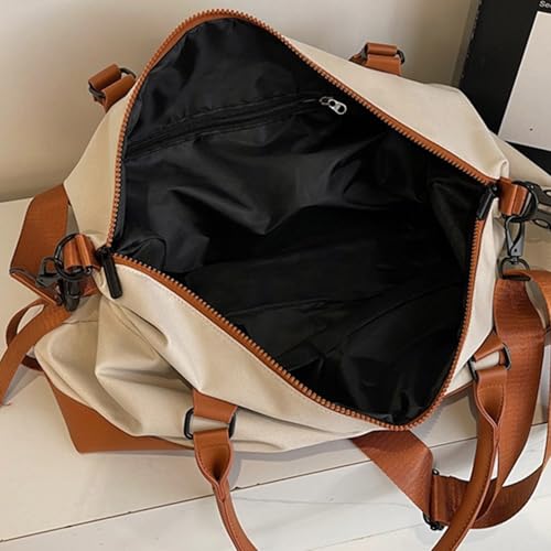 Bolsa de lona para gimnasio Mass Beauty: estilo y resistencia al agua para el fin de semana de chicas 6