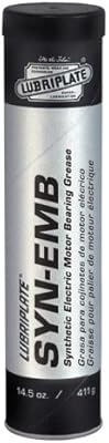 Lubriplate SYN-EMB L0335-098 (PAO)-Based, Lithium Complex Type, Synthetic Grease for Electric Motor Bearings, Contains 40/14.5 oz Cartons (Pack of 40)