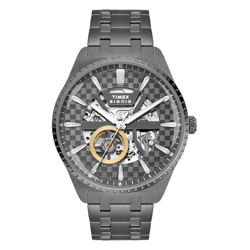 Image of TIMEX Signio Round 44mm Dial Automatic Men Watch