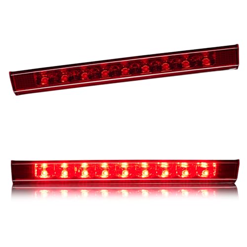 Image of Third 3rd Brake Light LED for 2013-2018 Toyota Rav4, High Mount Rear Brake Lights Assembly for 2010-2019 Lexus GX460, Waterproof Center Cab Lamp Stop Light (Red)