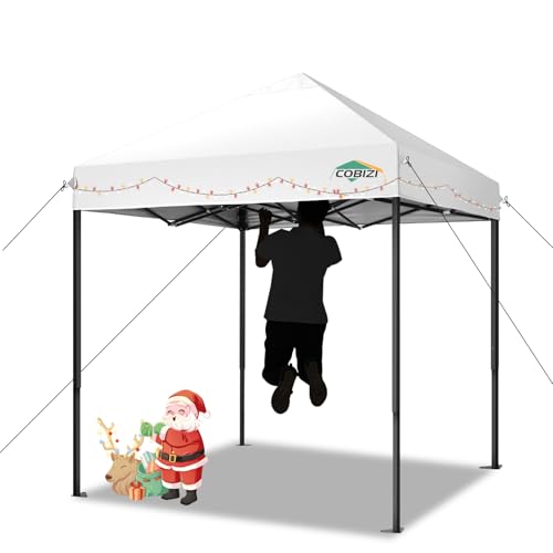 COBIZI 6.6x6.6ft Pop Up Canopy Tent