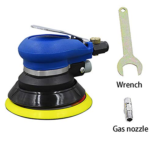 Polisher Kit for Cars, NXKang New 5‘’Air Palm Random Orbital Sander Hand Sanding