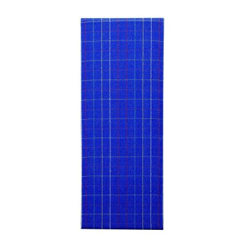 Essuie-mains textile manchon pour sanitaires 70 % coton bleu – Lot de 2