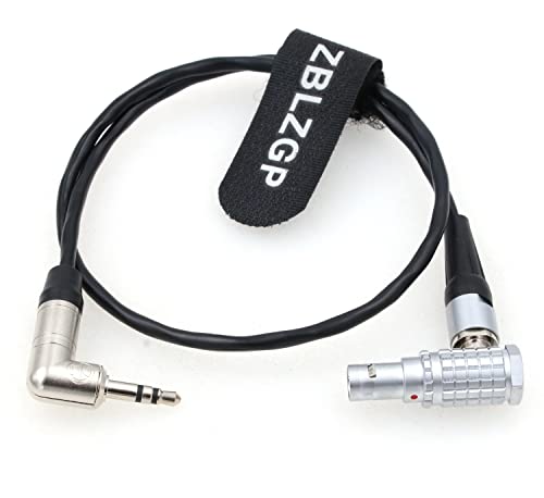 Cable de código de tiempo TRS a 5 pines con conector en ángulo recto 1