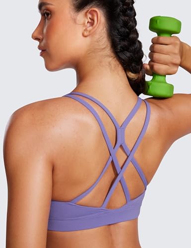 Image of CRZ YOGA Butterluxe Criss Cross Back Sports Bras