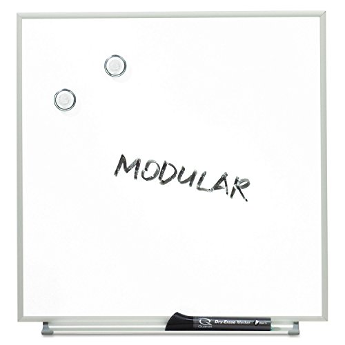 Quartet M1616 Matrix Magnetic Boards, Painted Steel, 16 X 16, White, Aluminum Frame #TOP7