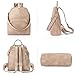 CLUCI Backpack Purse for Women Leather Fashion Small Backpack for Women Convertible Travel Backpack Mini Backpack for Ladies Work Designer Daypack