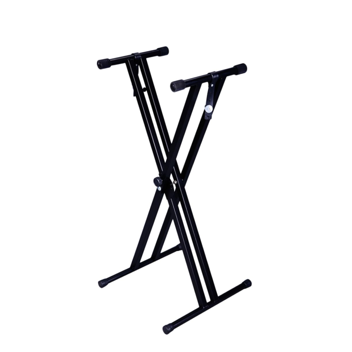 SUPVOX Iron Keyboard Stand Adjustable Electronic Organ Rack 4 Holes for Stability Lightweight Portable