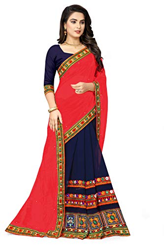 Image of SERONA FABRICS Ethnic Saree (or) Sari for Women, Ideal for Wedding, Party, Festive & Daily Wear