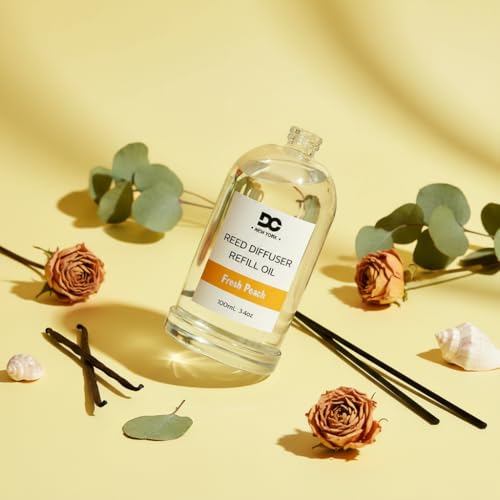 Aceite de Repuesto Difusor de Varillas Melocotón Fresco 3.4oz miniatura 5
