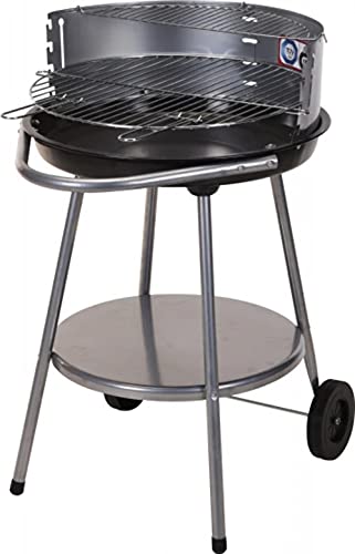Koopman - Barbacoa Chapa Con Ruedas Non Diam. 51 Cm En Oferta Barbacoa Redonda 51.5 Cm
