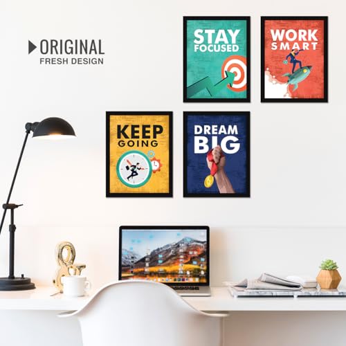Image of Chaka Chaundh - Suitable Motivational Quotes Frames Framed Posters - Quotes Wall Frames - Posters with Frame (14 X 11 inches)