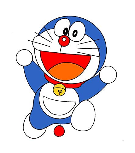 Sahaj Decor Doraemon Sticker | Wall Sticker for Living Room -Bedroom - Office - Home Hall Decorative Stickers (B082Y9232Q) Amazon Price History, Amazon Price Tracker