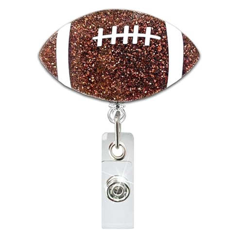 Football Nurse Badge Reel Retractable