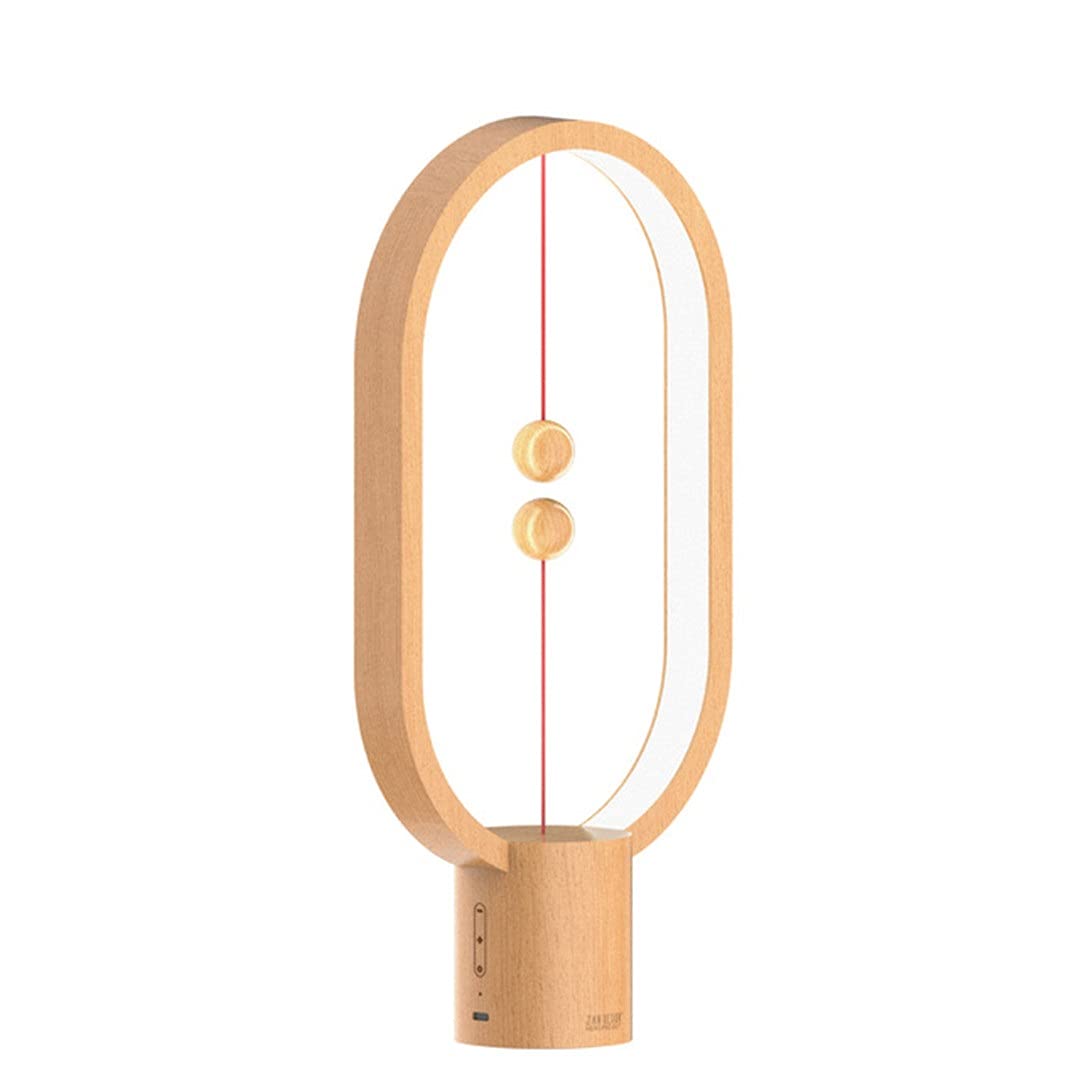 Lampe de nuit soin des yeux contre la fatigue oculaire veilleuse LED rechargeable jaune