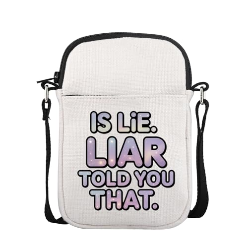 Sac à bandoulière LGBT LGBTQ Merch Is Lie design unique pour le quotidien