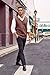 Runcati Mens V Neck Sweater Vest Casual Cable Knitted Pullover Knitwear Slim Fit Sleeveless Sweaters Coffee