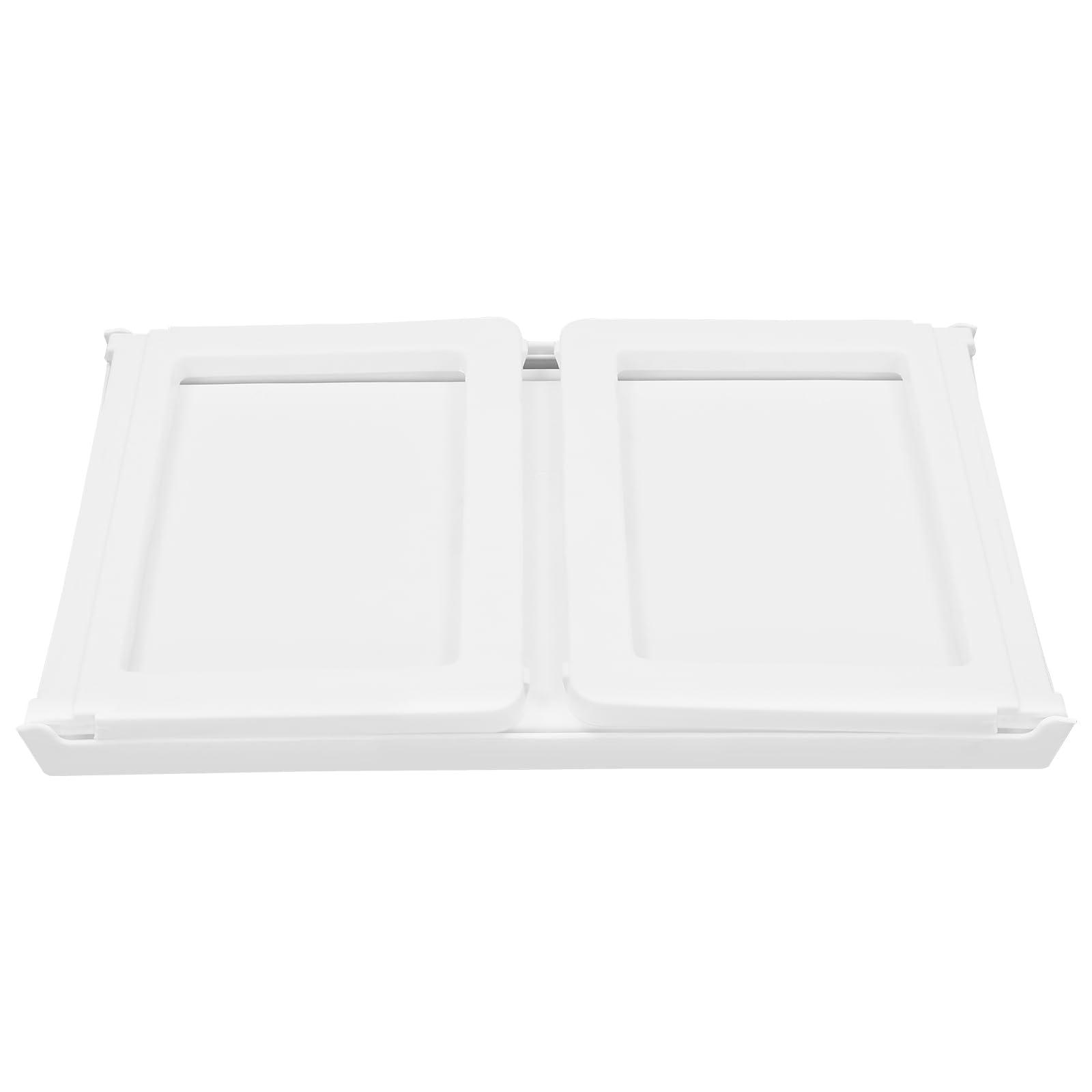 4 tabletas de cama con patas plegables, mesa de cama de plástico blanco, bandeja de desayuno para bandeja de cama, limpieza sin esfuerzo, bandeja de cama con ranura para teléfono móvil,