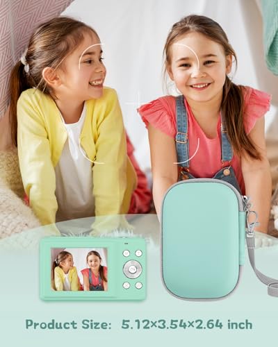 Funda rígida para cámara digital SQERO verde miniatura 5