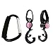 Stroller Hooks, Large Carabiner Clip for Stroller Organizer Hook Clip for Baby Diaper Bags, Groceries, Clothing