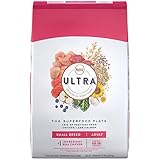 NUTRO ULTRA Adult Small Breed High Protein Natural Dry Dog Food with a Trio of Proteins from Chicken, Lamb and Salmon, 15 lb. Bag