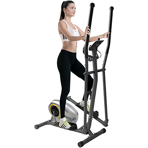 pooboo Elliptical Machine for Home Use,Portable Elliptical Trainer for Home Gym Exercise
